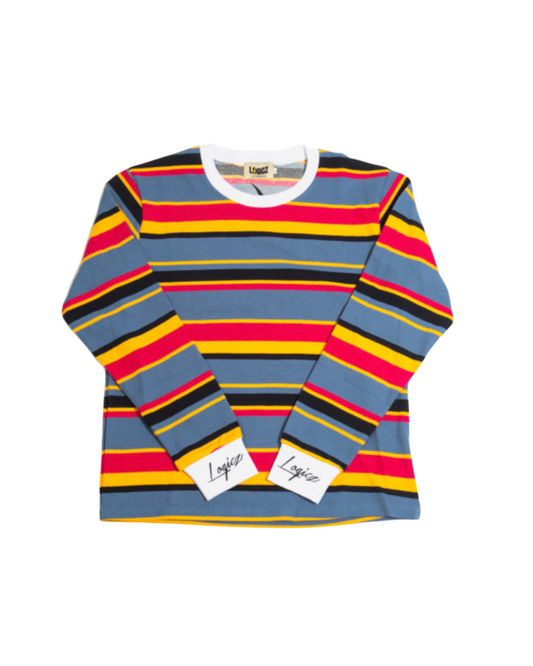 Men’s Cuddle My Wrist Striped Long Sleeve