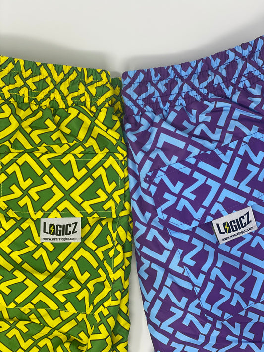 LZ Print Swim Shorts