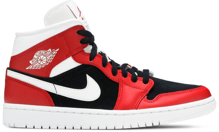 Air Jordan 1 Mid 'Gym Red Black' BQ6472-601