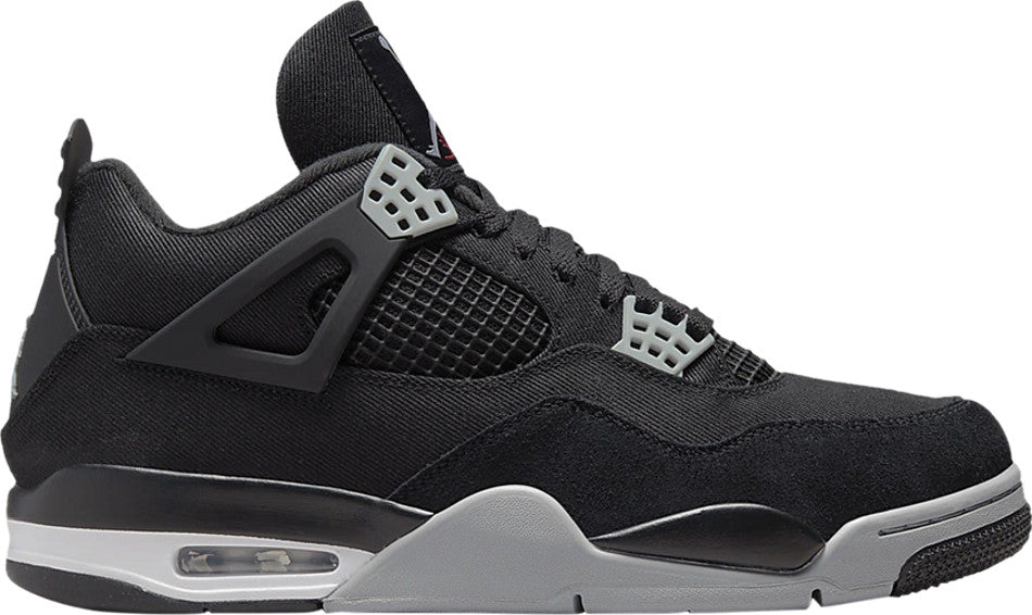 Air Jordan 4 Retro 'Black Canvas' DH7138-006