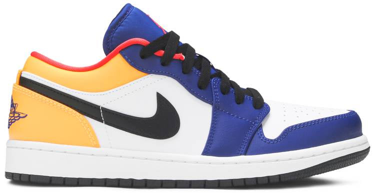 Air Jordan 1 Low 'White Deep Royal Blue' 553558-123