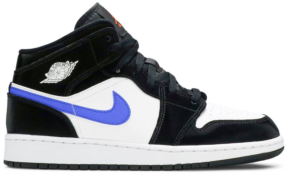 Air Jordan 1 Mid GS 'Black Racer Blue' 554725-084