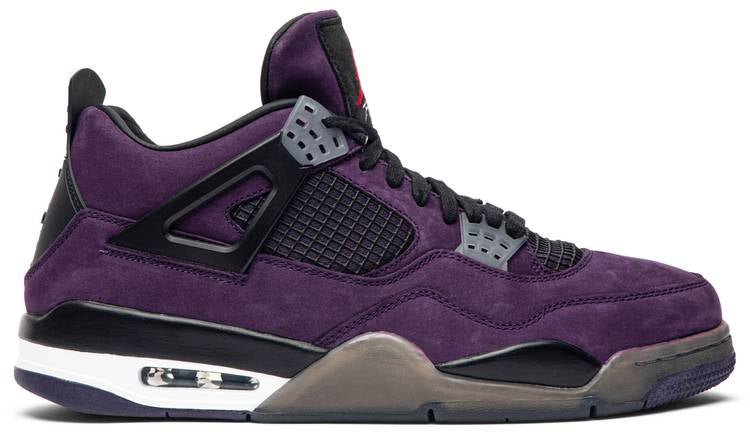 Travis Scott x Air Jordan 4 Retro 'Purple Suede - White Midsole' AJ4-766302