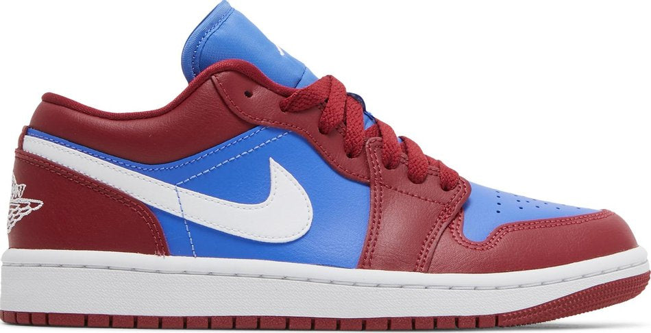 Wmns Air Jordan 1 Low 'Deep Red Blue' DC0774-604