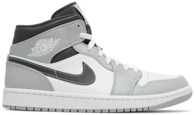 Air Jordan 1 Mid 'Light Smoke Grey' 554724-078