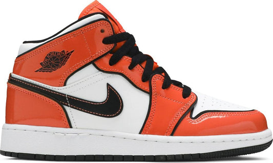 Air Jordan 1 Mid SE GS 'Turf Orange' BQ6931-802