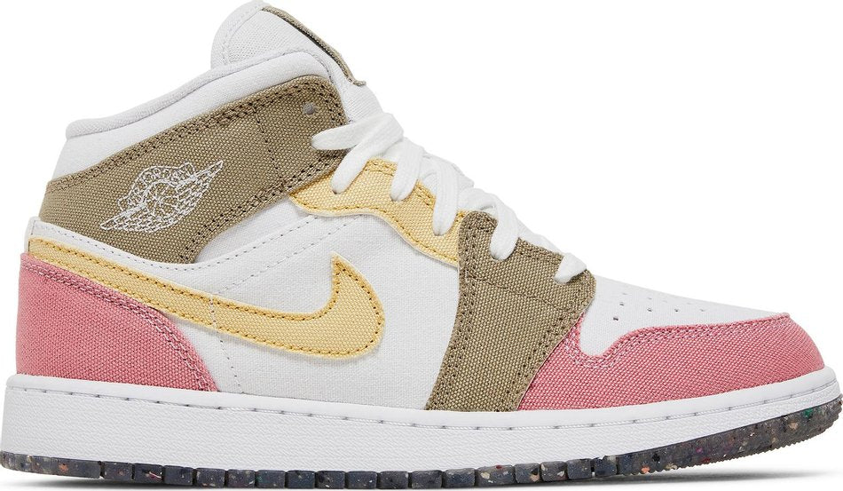 Air Jordan 1 Mid SE GS 'Pastel Grind' DJ0338-100