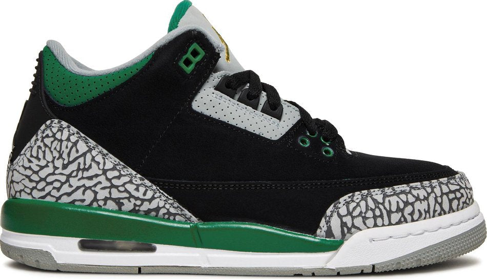 Air Jordan 3 Retro GS 'Pine Green' 398614-030