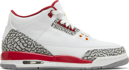 Air Jordan 3 Retro GS 'Cardinal Red' 398614-126