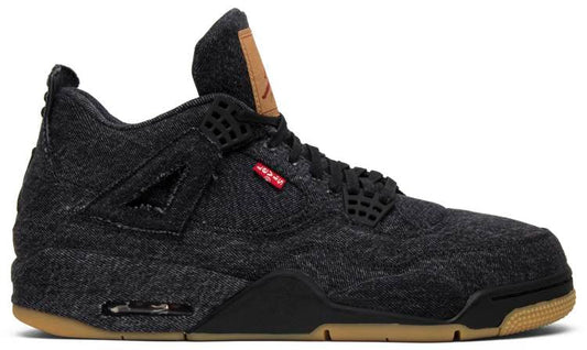 Levi's x Air Jordan 4 Retro 'Black Denim' AO2571-001