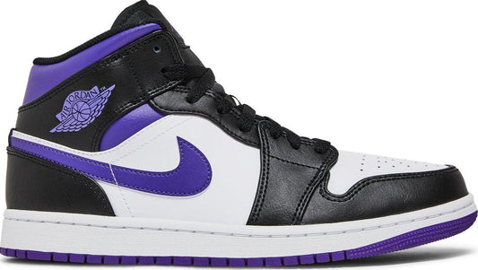 Air Jordan 1 Mid 'Court Purple' 554724-095