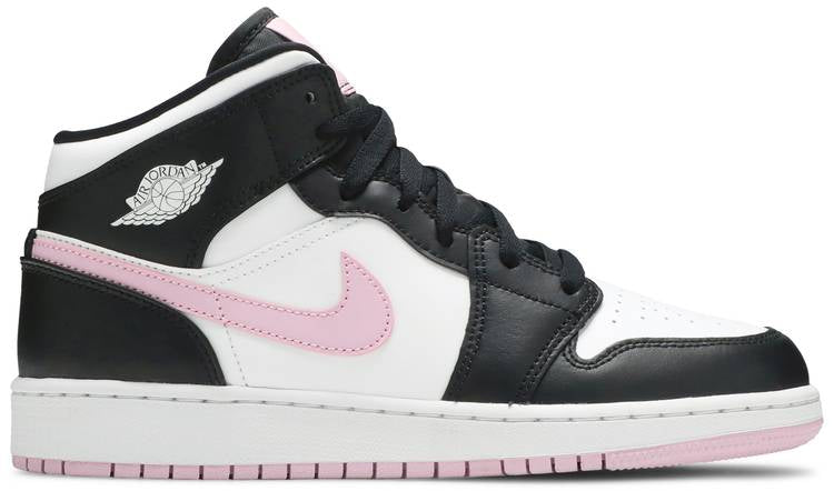 Air Jordan 1 Mid 'White Light Arctic Pink' 555112-103