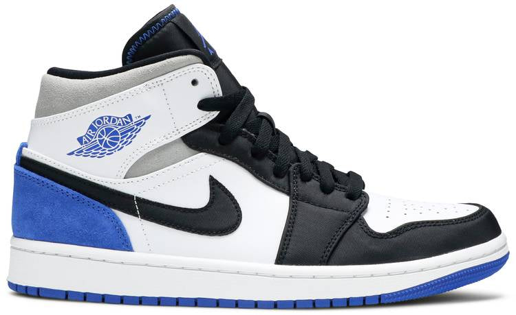 Air Jordan 1 Mid SE 'Royal Black Toe' 852542-102