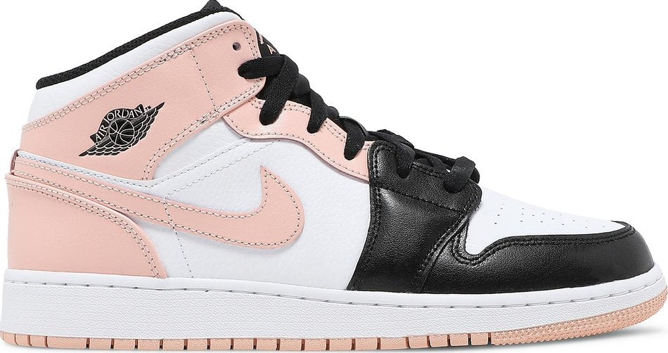 Air Jordan 1 Mid GS 'Crimson Tint' 554725-133