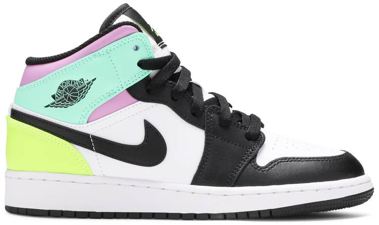 Air Jordan 1 Mid GS 'Pastel' 554725-175