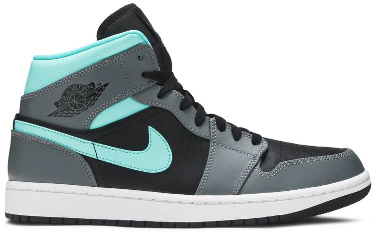 Air Jordan 1 Mid 'Grey Aqua' 554724-063