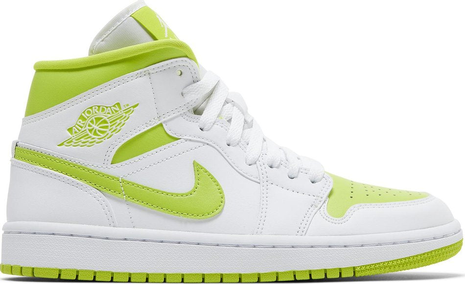 Wmns Air Jordan 1 Mid 'White Lime' BQ6472-131