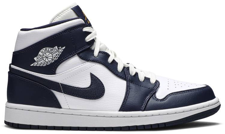 Air Jordan 1 Mid 'Obsidian' 554724-174