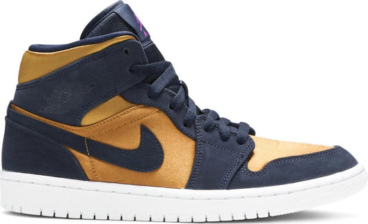 Air Jordan 1 Mid SE Premium 'Stain Gold' 852542-401