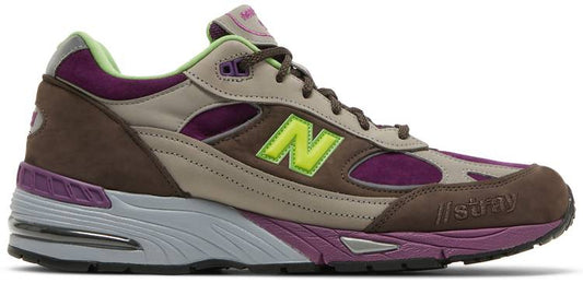 Stray Rats x 991 Made in England 'Purple Green' M991SRG