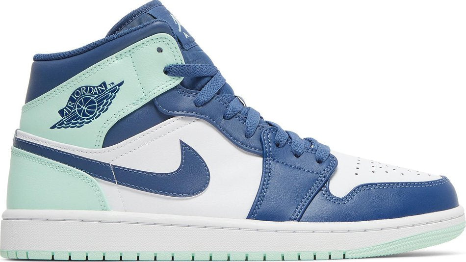 Air Jordan 1 Mid 'Blue Mint' 554724-413