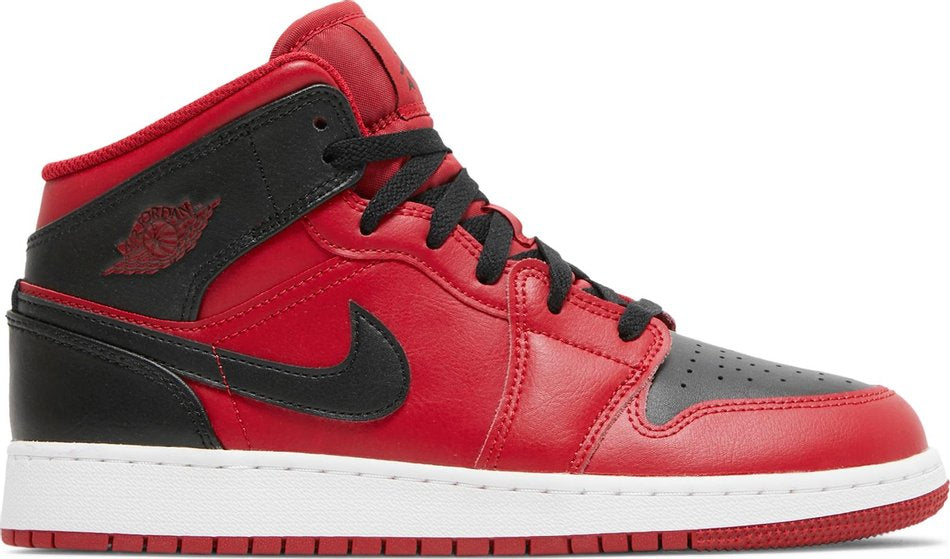 Air Jordan 1 Mid GS 'Reverse Bred' 554725-660