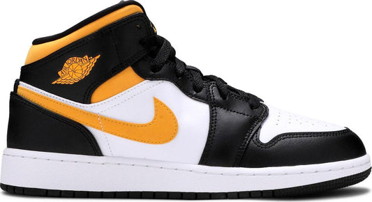 Air Jordan 1 Mid GS 'Black University Gold' 554725-177