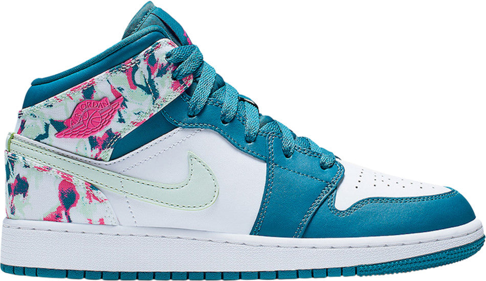 Air Jordan 1 Mid GS 'Paint Stroke' 555112-300