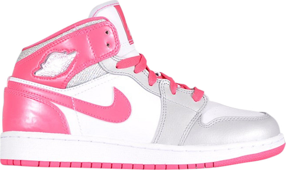 Air Jordan 1 Mid GS 'Platinum Pink' 555112-109